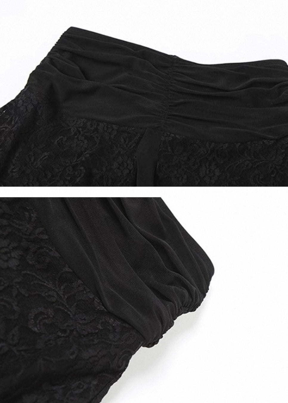 レースイレギュラーヘムスカート / VO1252
