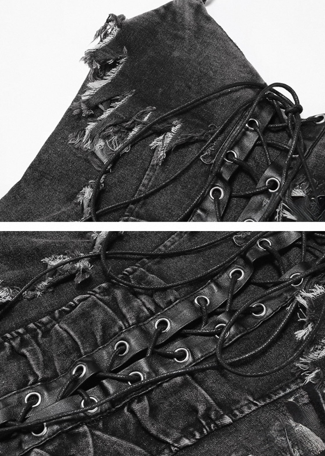 デニムパッチワークキャミソール / VO1253