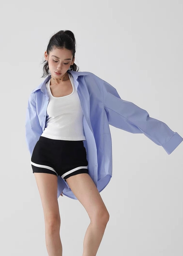 Loose casual relaxed shirt / AS1274