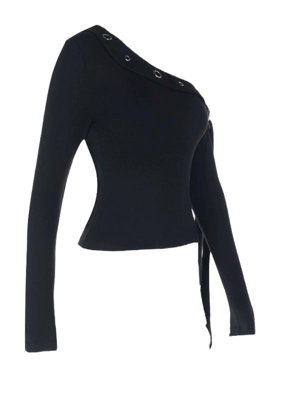 オフショルリボンデザインカットソー / VO1310