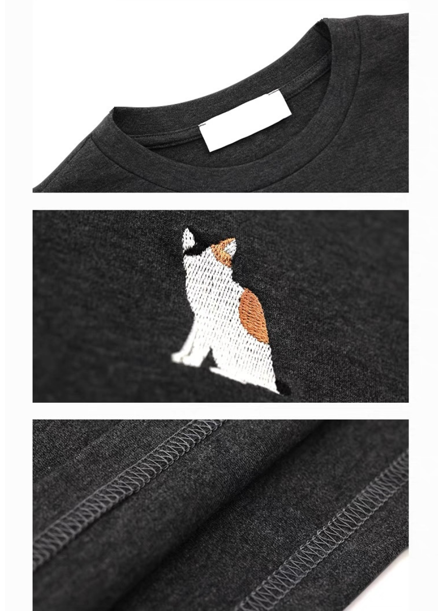 American Retro Funny Puppy T-shirt / AS1311