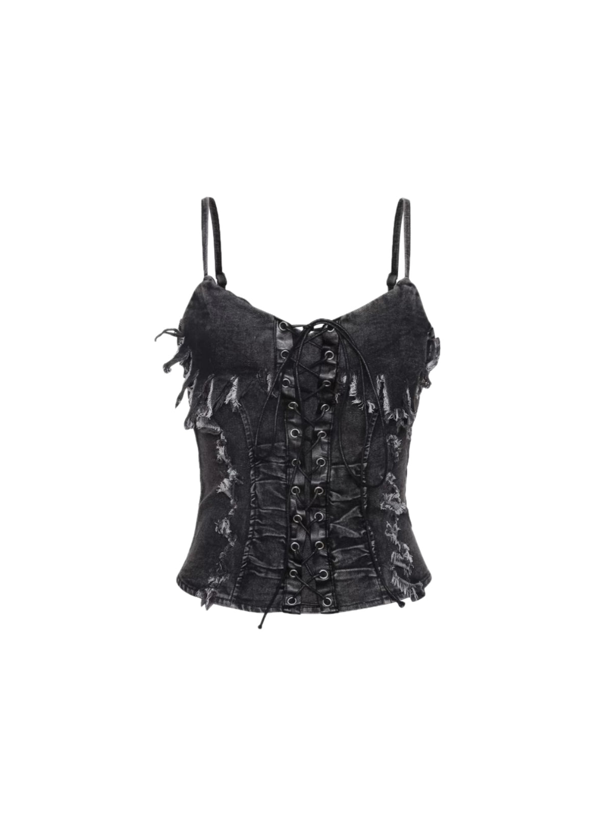 デニムパッチワークキャミソール / VO1253