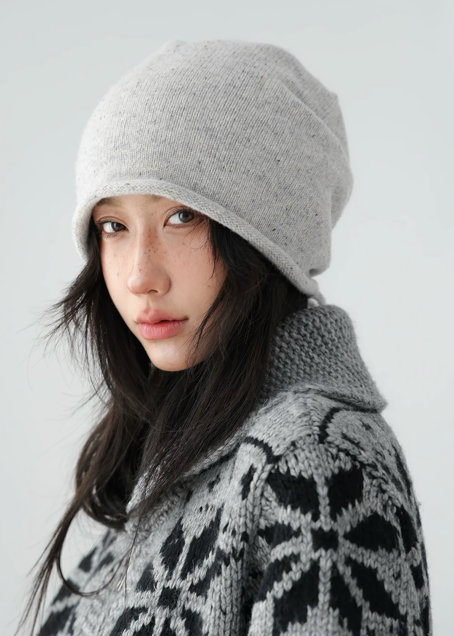 warm knit baotou cold hat / AS1142