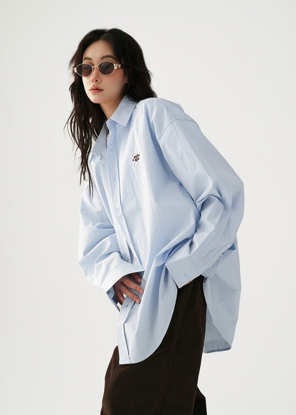 One-point long-sleeved shirt / AS1202 