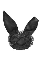 Black Lace Rabbit Hat / NC05