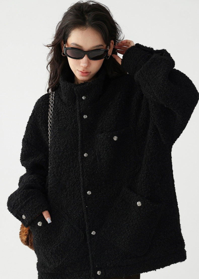 Stand Collar Boa Jacket / AS1185 