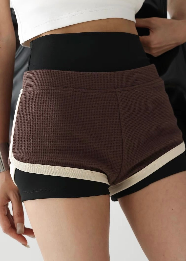 Two-piece casual fit short hot pants / AS1284