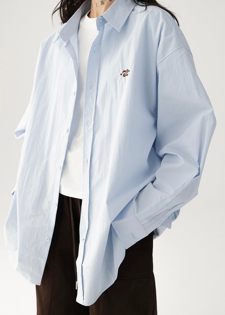 One-point long-sleeved shirt / AS1202 