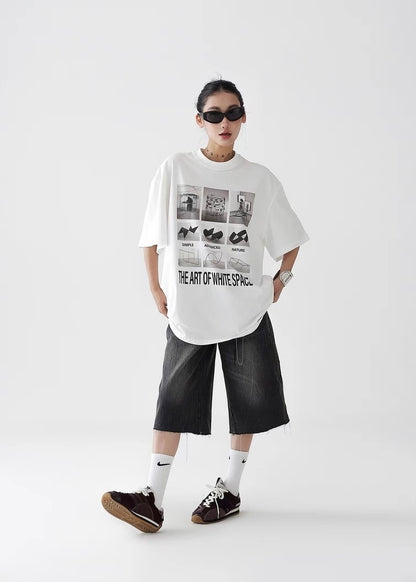 American Retro Round Neck T-Shirt / AS1267