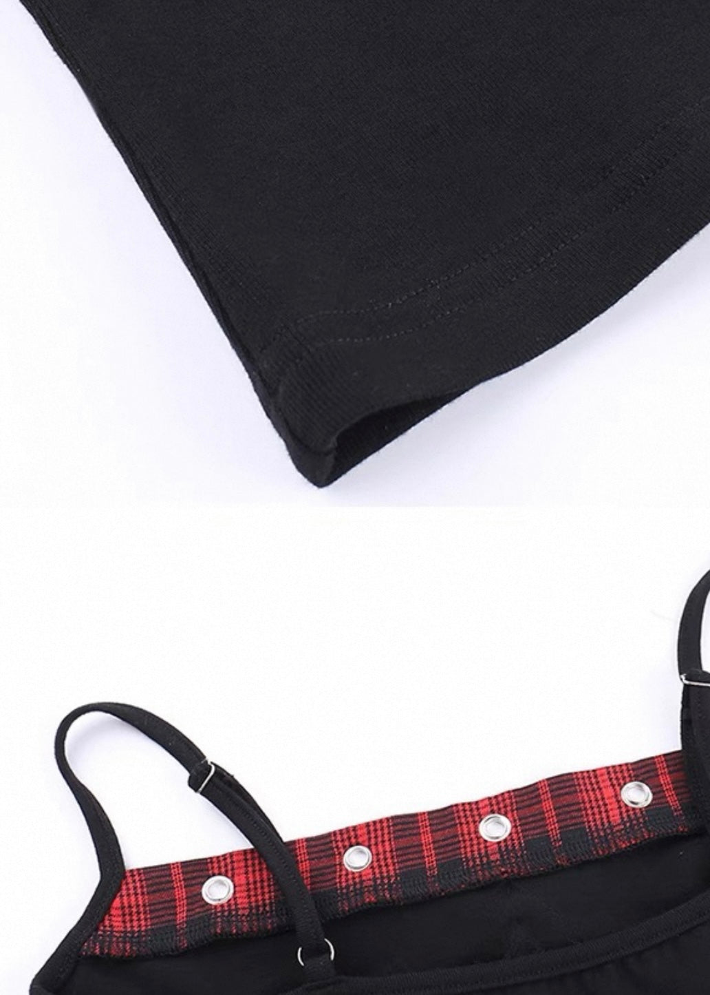 チェック柄スターキャミソール / VO1198