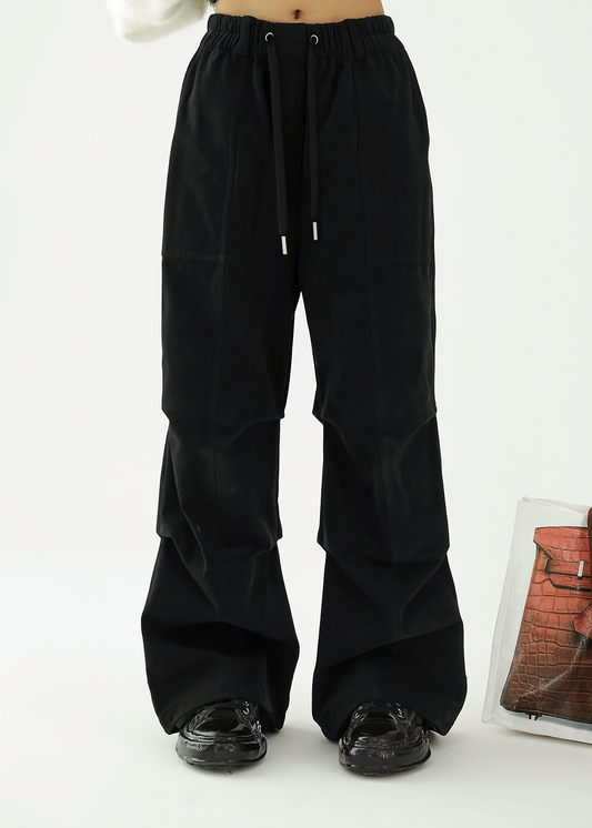 American retro wide leg pants / AS1131 