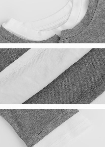 Two-piece long sleeve shirt / AS1193 