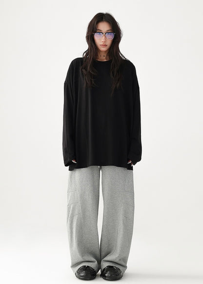 All-match loose long T-shirt / AS1199 