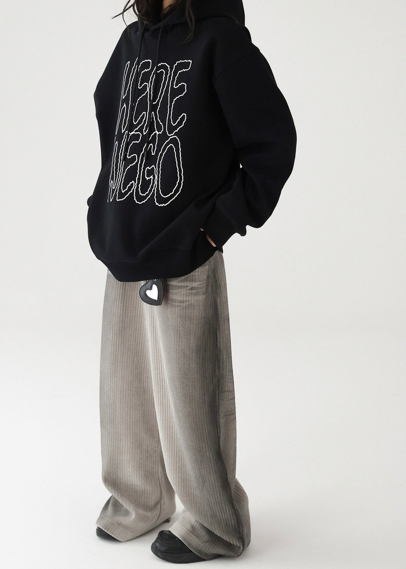 Drape Casual Wide Pants / AS1198 
