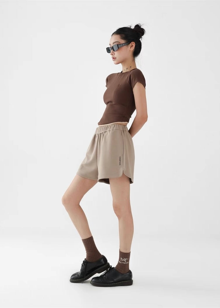 Slim fit short T-shirt / AS1289