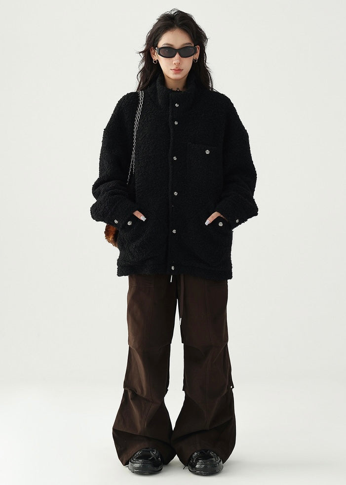 Stand Collar Boa Jacket / AS1185 