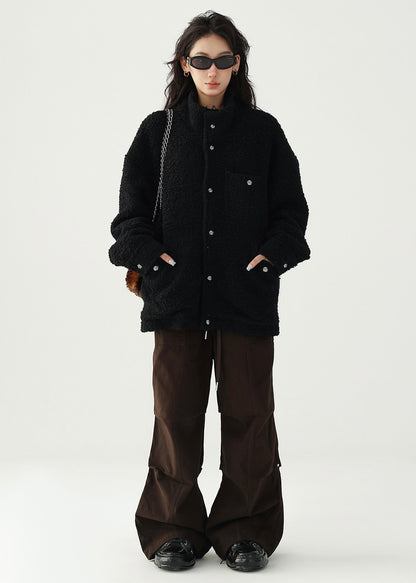 Stand Collar Boa Jacket / AS1185 