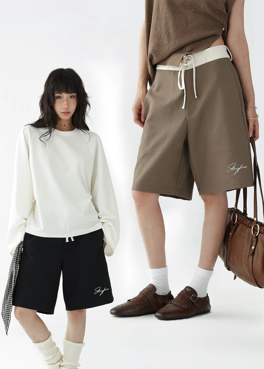 Drawstring Casual Shorts / AS1243