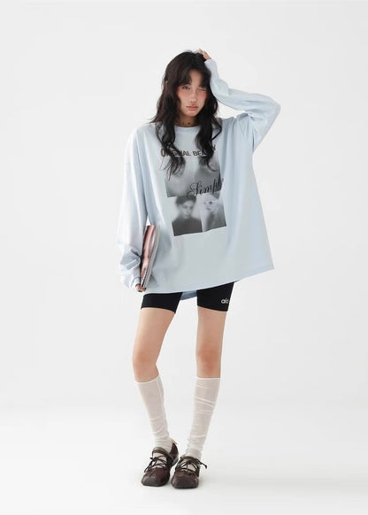 Loose casual print shirt / AS1287