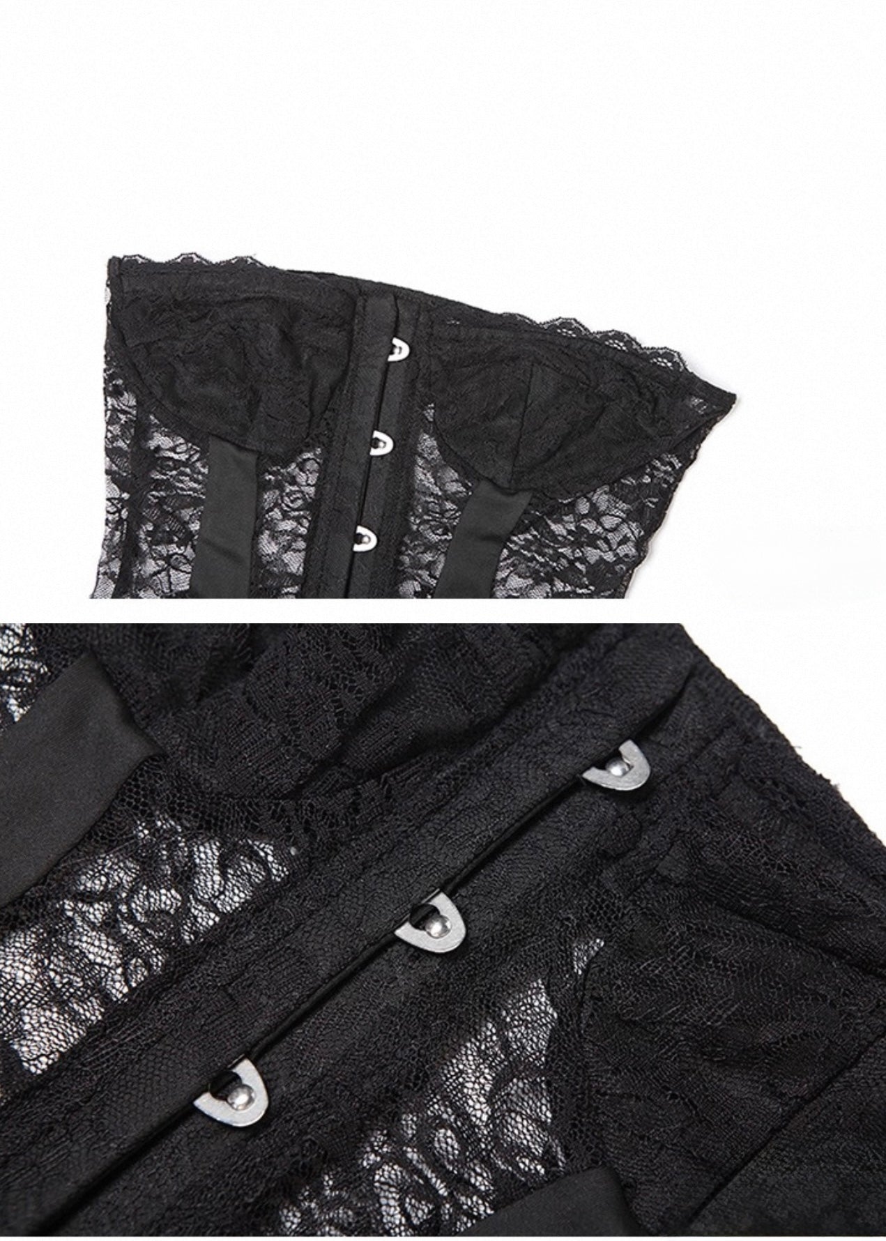 ゴシックレースコルセット風トップ / VO1123