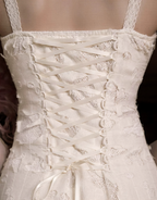 Cotton Love Bow Hollow Strap Dress / DR05