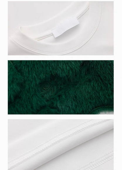 Fuzzy Mushroom T-shirt / AS1296