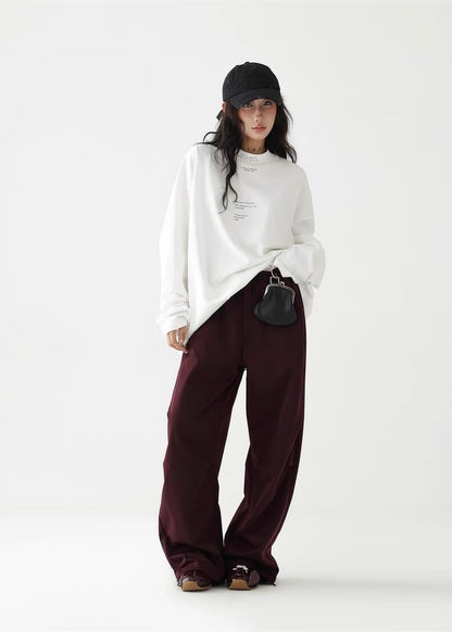 Mid-neck pullover shirt / AS1276