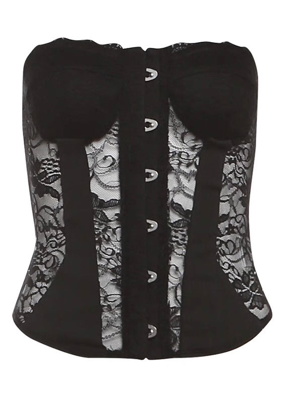 ゴシックレースコルセット風トップ / VO1123