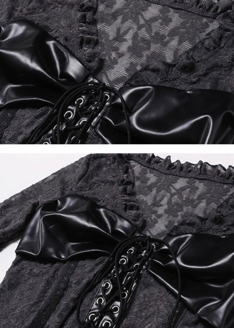 レースシースルートップス / VO1193