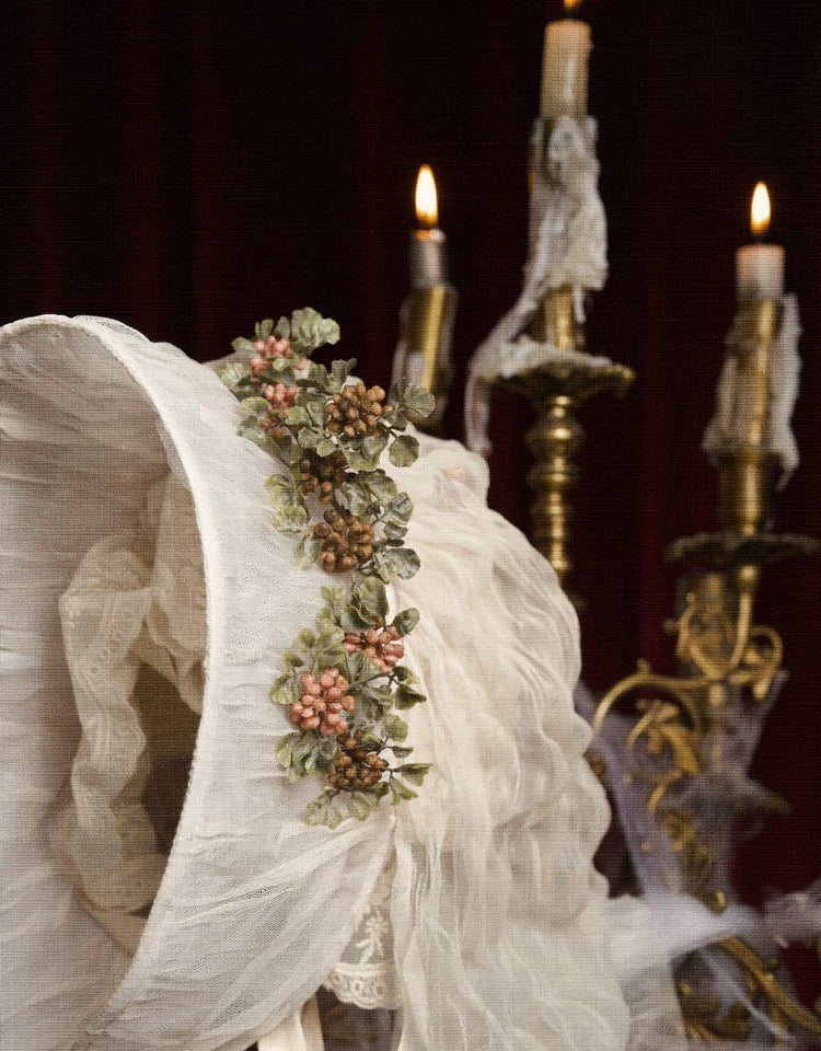 Doll Rococo Rabbit Ears & Cocktail Hat & Bonnet Hat / DR12