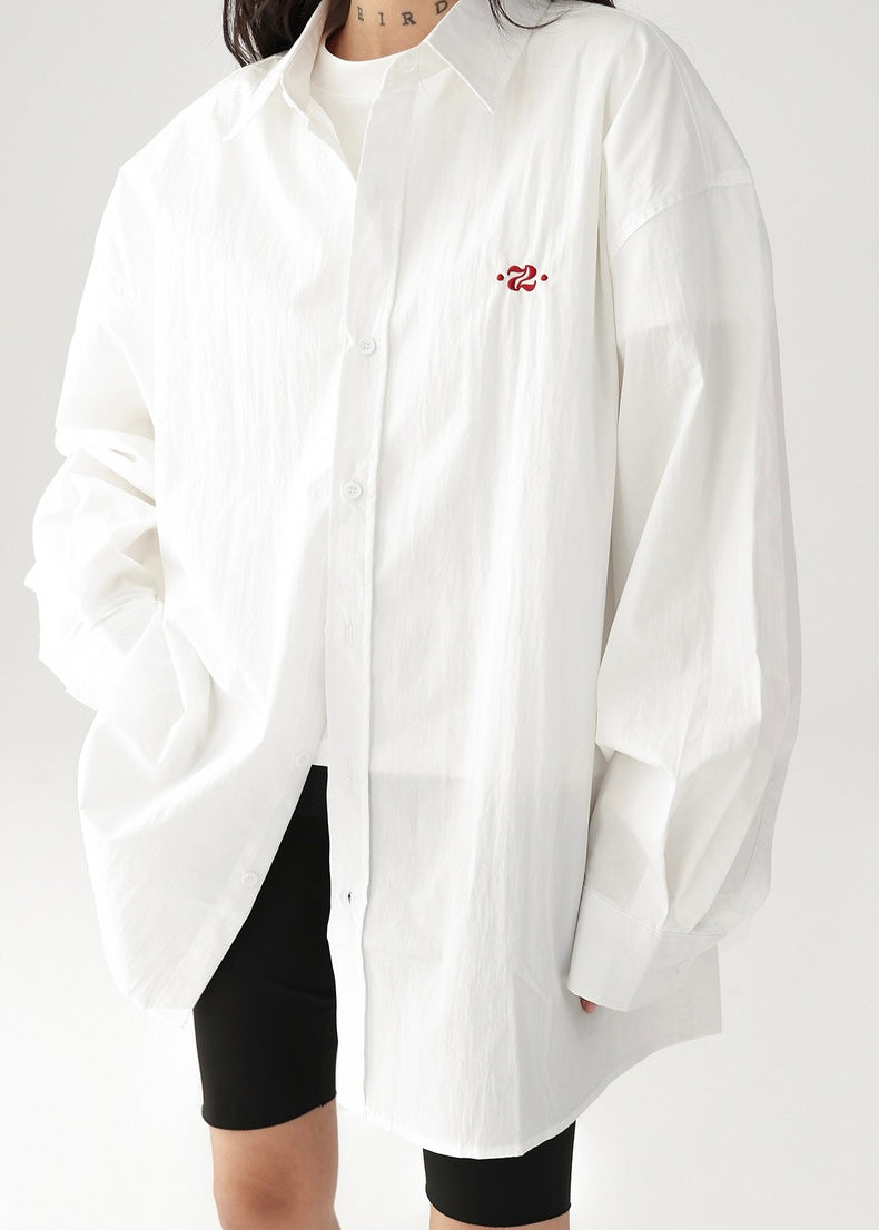 One-point long-sleeved shirt / AS1202 