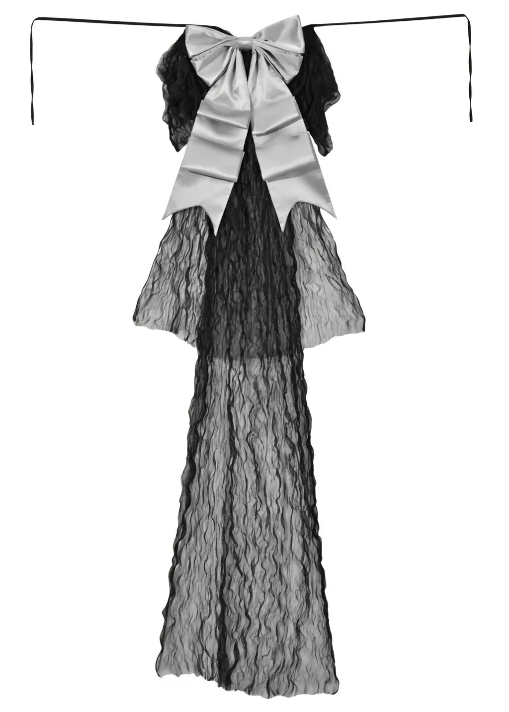 Long Tail Ribbon Back Accessory / NC08