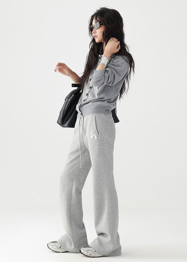flare sweatpants / AS1180 