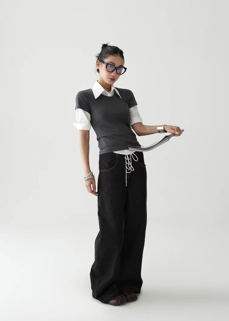 Short Layered Small Shirt / AS1275
