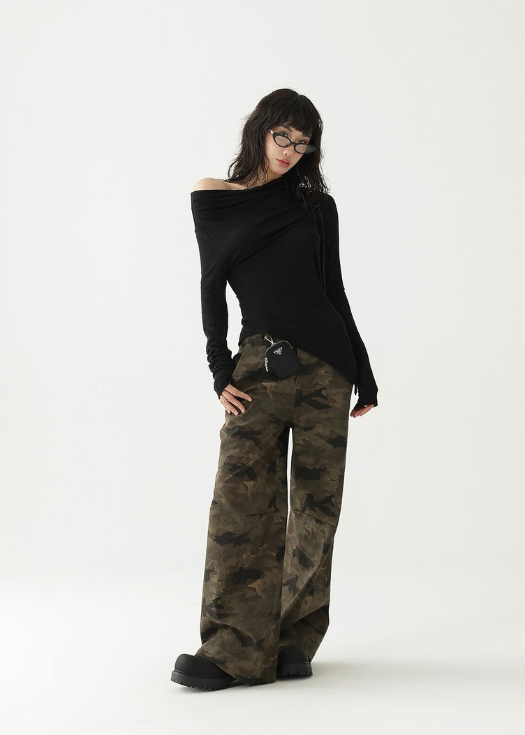 American Retro Camo Pants / AS1232