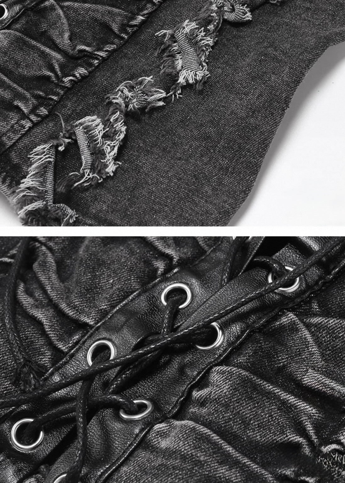 デニムパッチワークキャミソール / VO1253