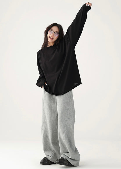 All-match loose long T-shirt / AS1199 
