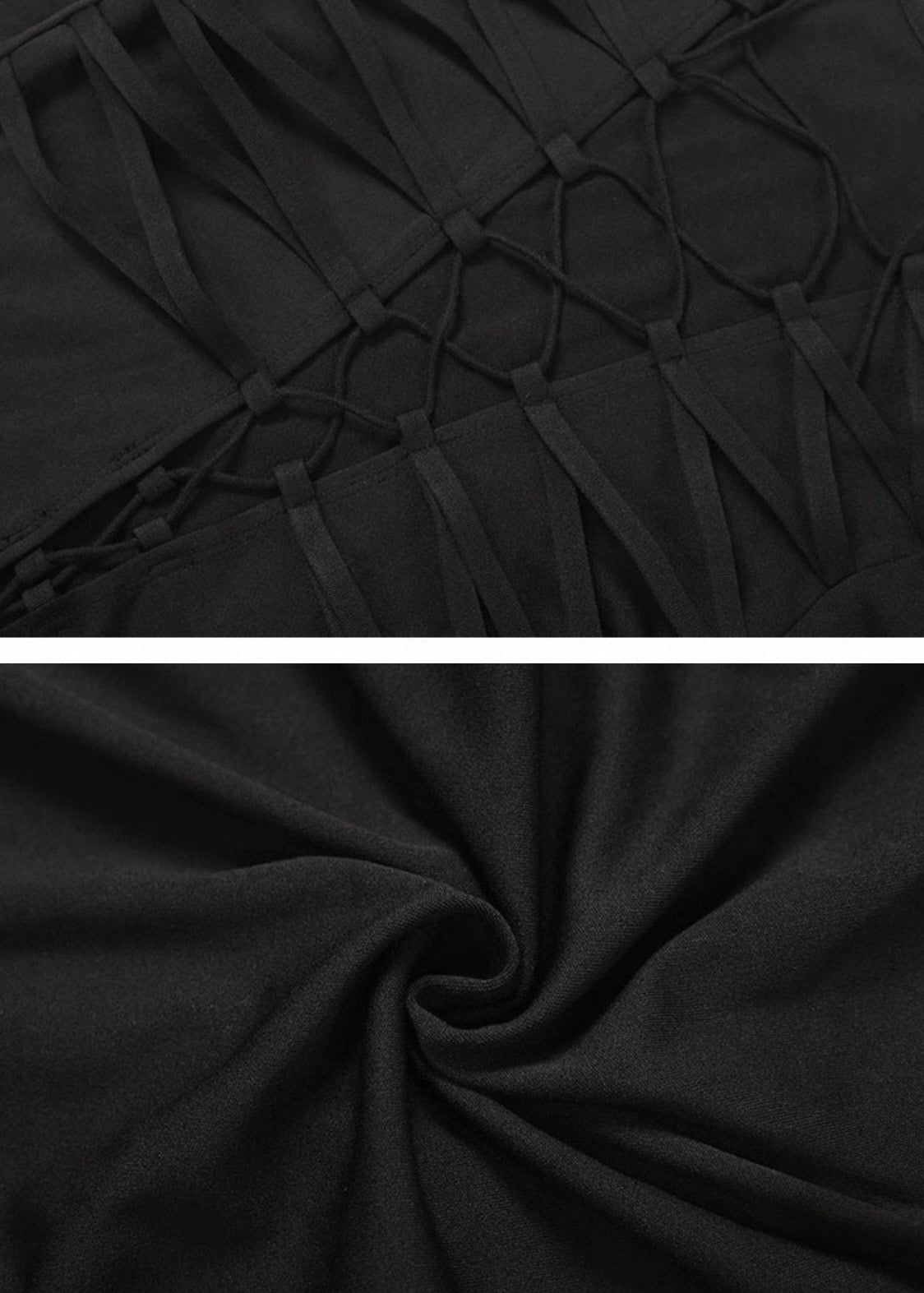 V ネックタイアップロングT / VO1314