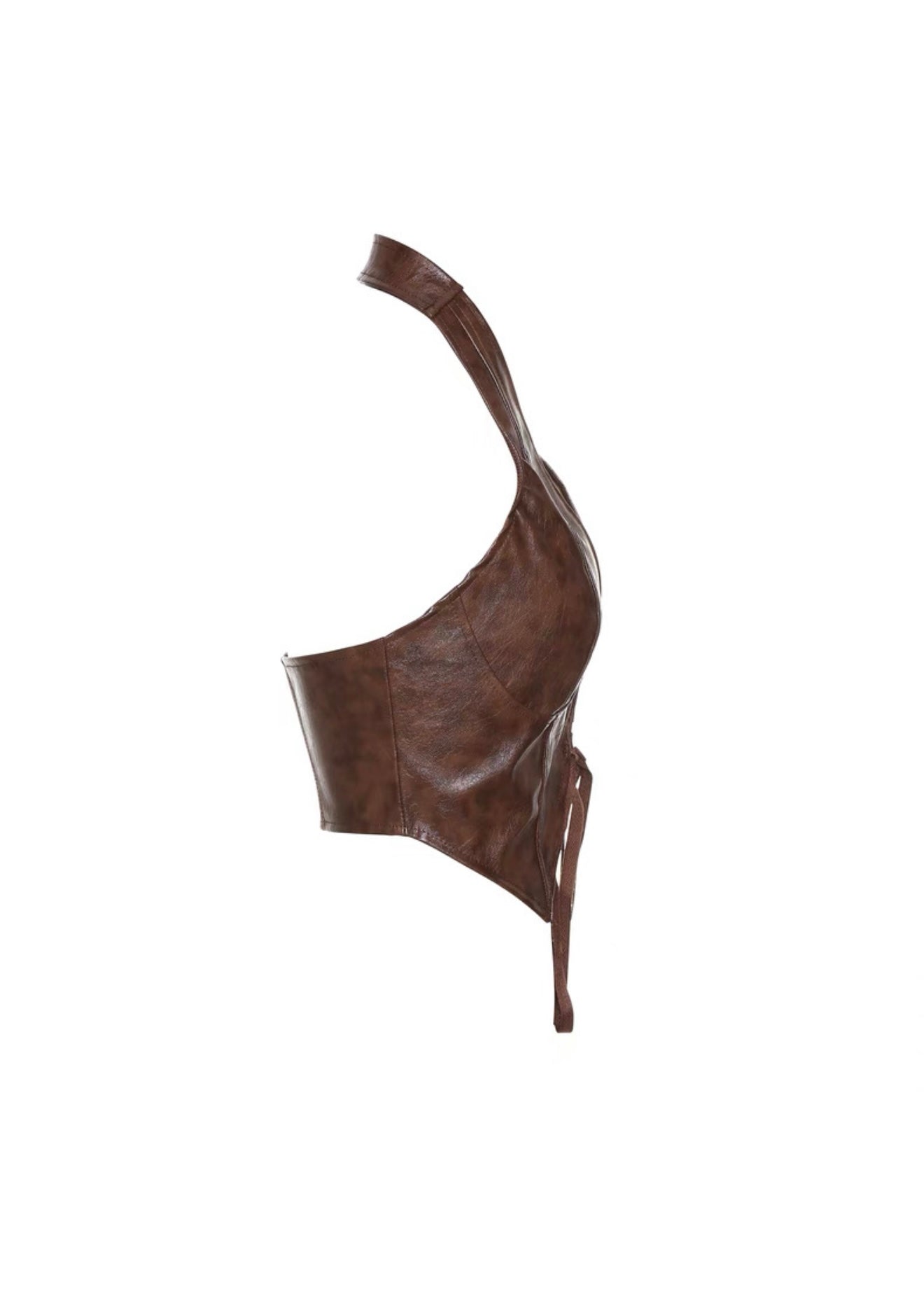 PUレザーバックレストップス / VO1200