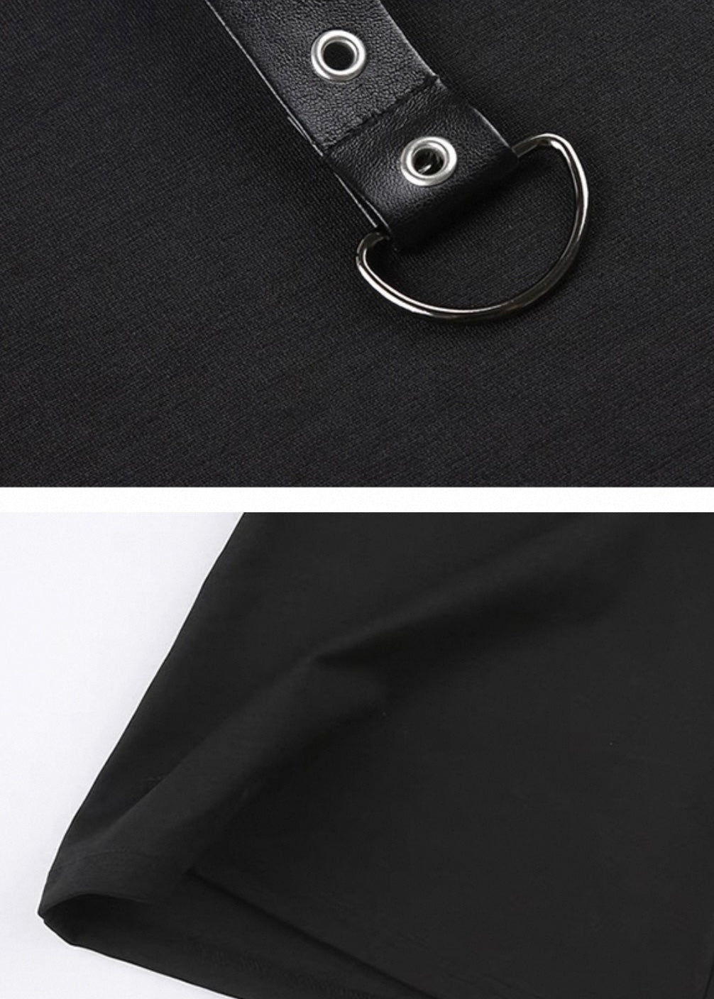 PUレザーベルトレッグウォーマー / VO1181