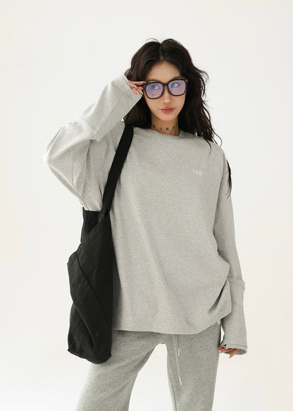 one-point sweatshirt / AS1181 