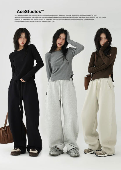 banana leg pants / AS1157
