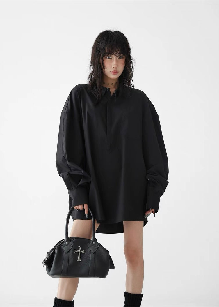 Loose long sleeve pullover / AS1297