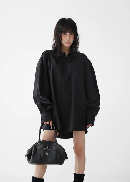 Loose long sleeve pullover / AS1297