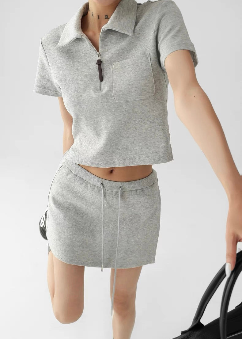 polo shirt 2 piece set / AS1321