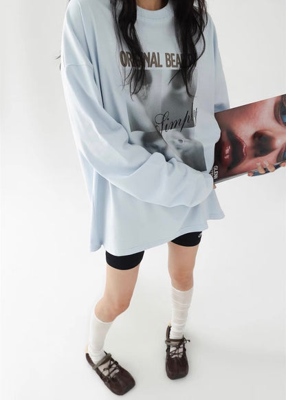 Loose casual print shirt / AS1287