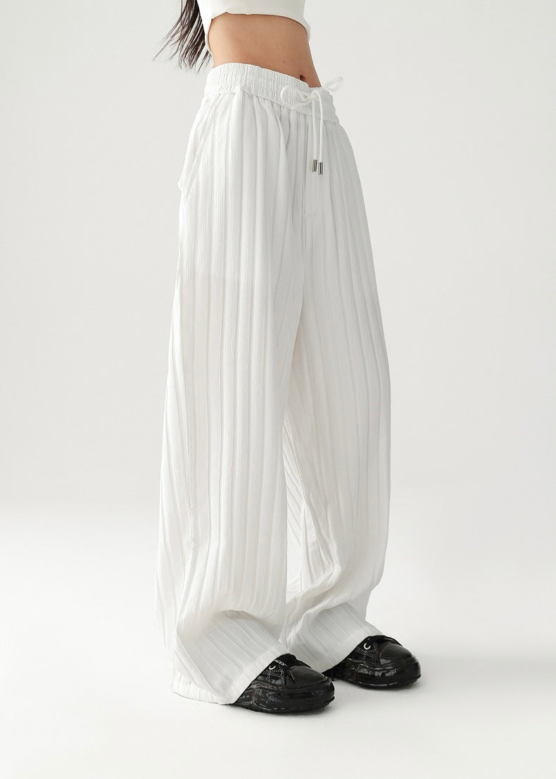 Loose straight wide pants / AS1201 