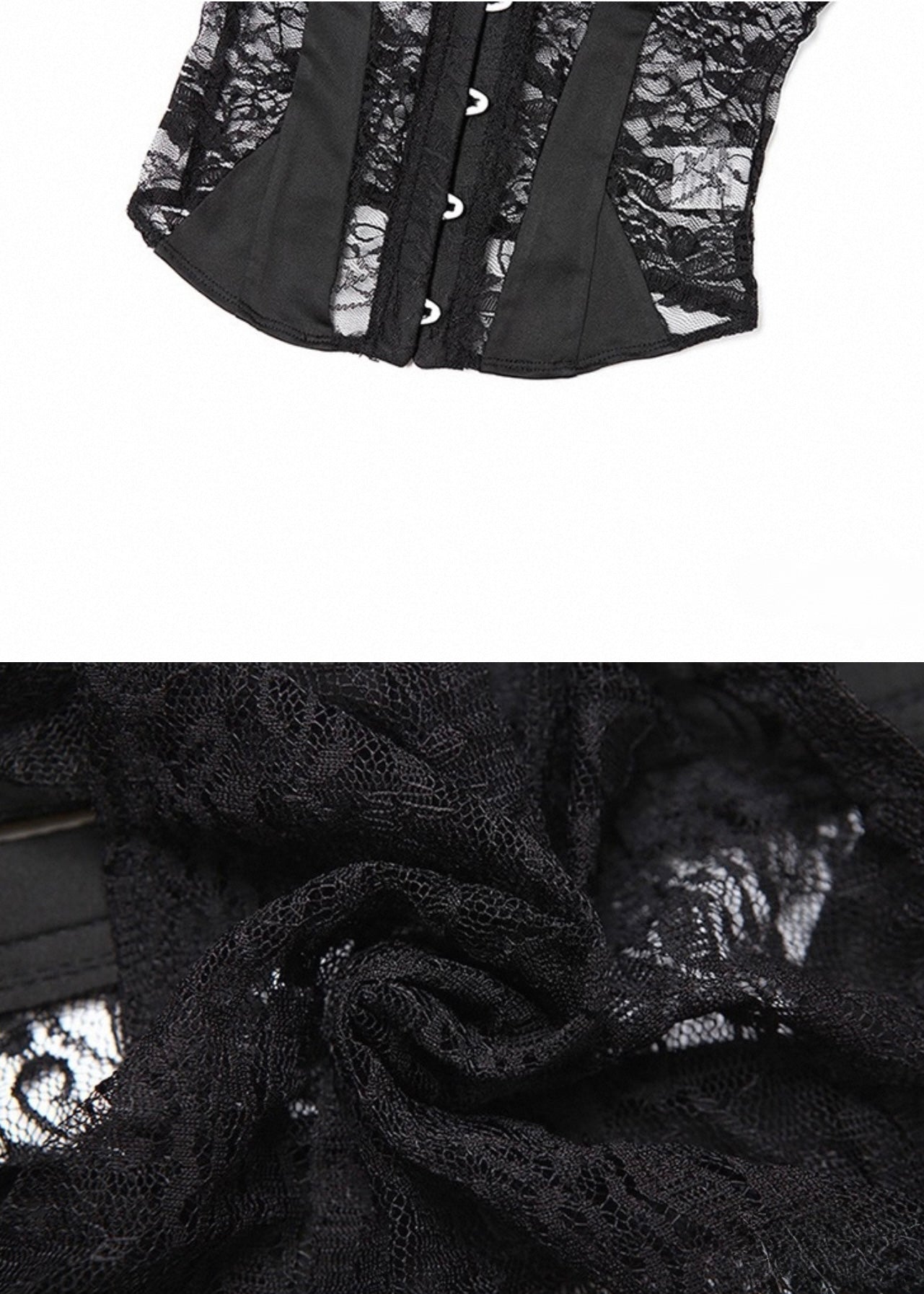 ゴシックレースコルセット風トップ / VO1123