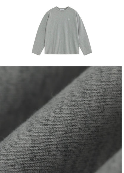 one-point sweatshirt / AS1181 