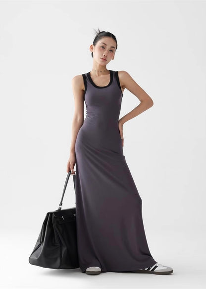 Casual Slim Long Dress / AS1272